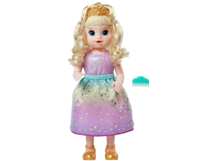 Imagem de Boneca Baby Alive Princess Ellie Grows Up! Loira - com Acessórios Hasbro