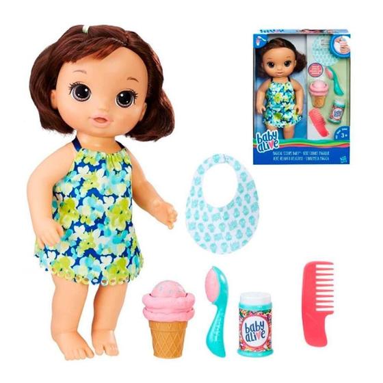 Imagem de Boneca Baby Alive Sobremesa Magica Morena - Hasbro