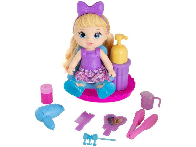 Imagem de Boneca Baby Alive Sudsy Styling Loira - com Acessórios Hasbro