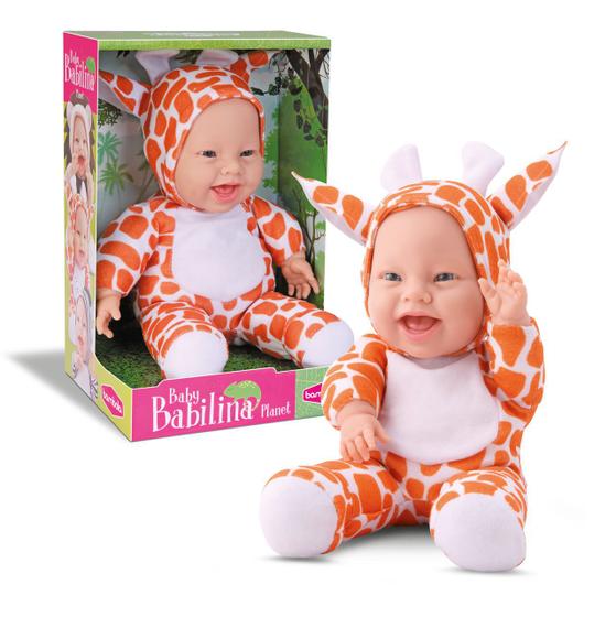 Imagem de Boneca Baby Babilina Planet Girafa Bambola Brinquedos