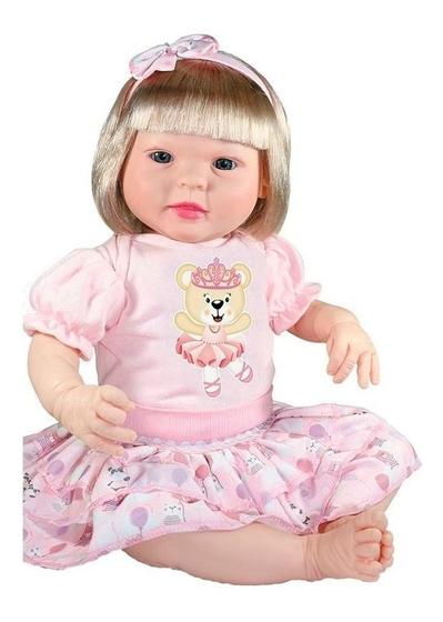 Imagem de Boneca Baby Diandra Loira Com Som Menina Bebê - Sid Nyl