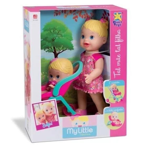 Imagem de Boneca Baby Little Collection Alive Tal Mãe Tal Filha