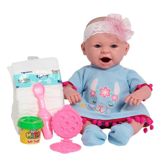 Imagem de Boneca Baby Ninos Hora Do Lanche Bichinhos 2396 Cotiplas