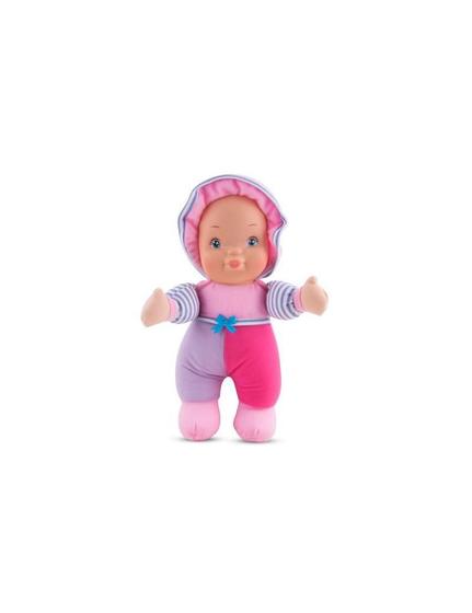 Imagem de Boneca Baby Pérola Rosa 30 Cm Antialérgica