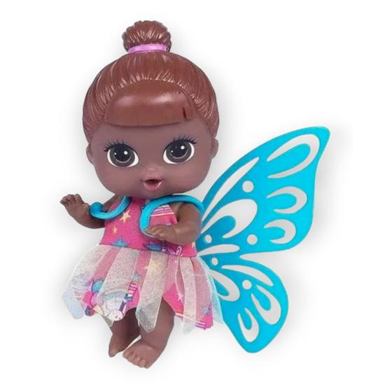 Imagem de Boneca babys collection mini fada negra - super toys