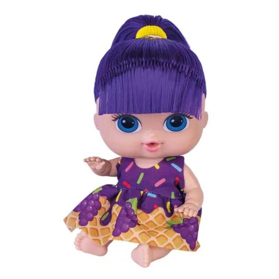 Imagem de Boneca Babys Collection Mini Sorvetinho com Cheirinho