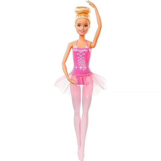 Imagem de Boneca Bailarina Barbie Rosa GJL58A - Mattel