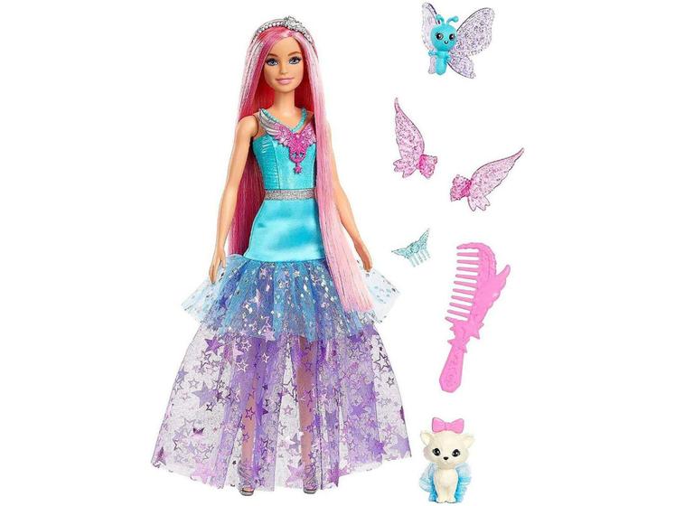 Imagem de Boneca Barbie A Touch Of Magic Malibu  - com Acessórios Mattel