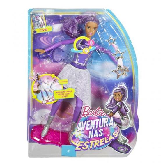 Boneca barbie amiga com hoverboard Aventura nas Estrelas dlt23 - Mattel ...