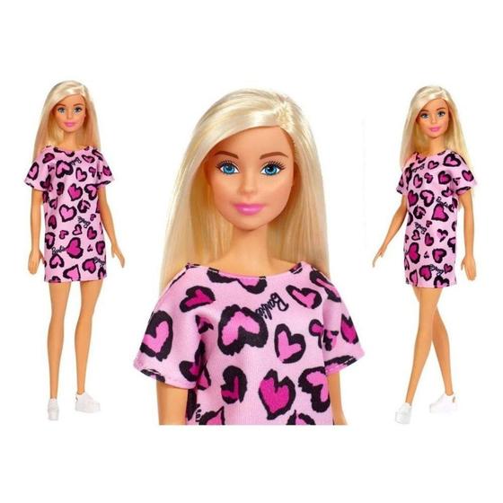 Imagem de Boneca Barbie Básica-Vestido De Coração Varios - Mattel