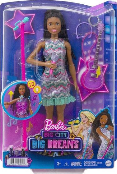 Imagem de Boneca barbie big city big dreams cantora brooklyn gyj24 - mattel