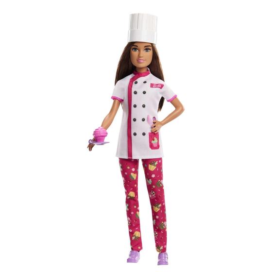 Imagem de Boneca Barbie Chef com Acessórios de Carreira - Criações culinárias deliciosas