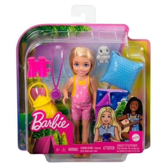 Imagem de Boneca Barbie - Chelsea Dia de Acampamento 13cm - 194735022410