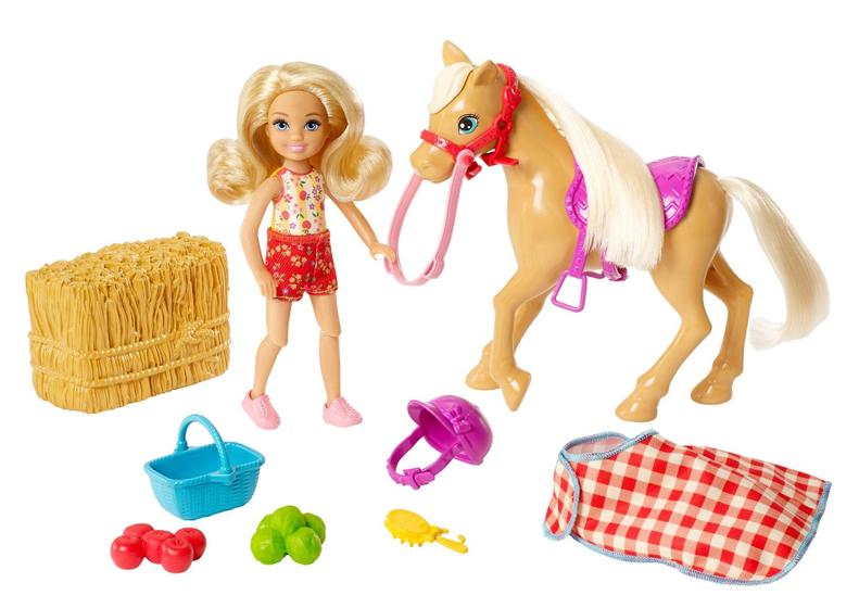 Imagem de Boneca Barbie Club Chelsea - Cavalo com Acessórios