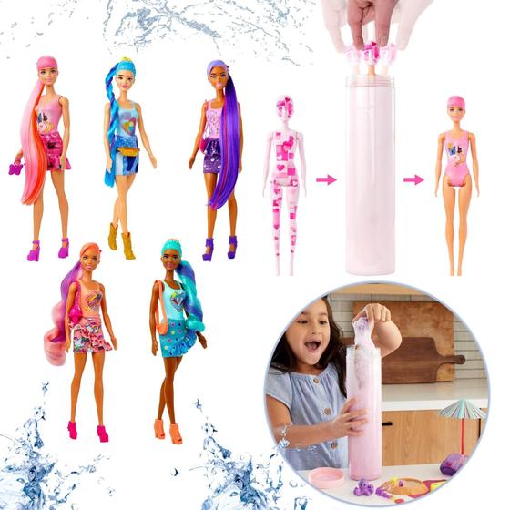 Imagem de Boneca Barbie Color Reveal Com Varias Surpresas - Mattel