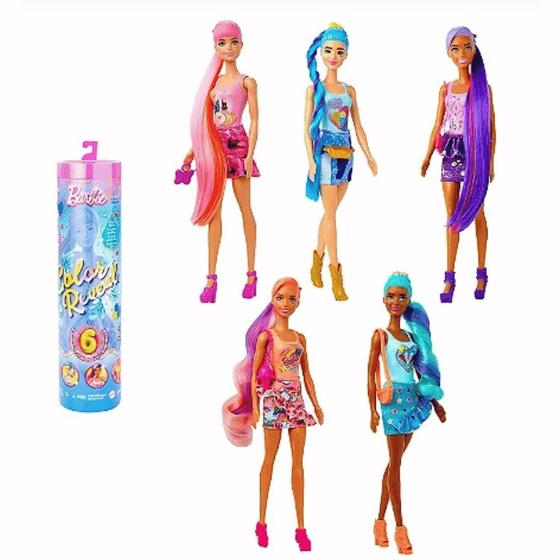 Imagem de Boneca Barbie Color Reveal Looks Totally Denim 3+HNX04Mattel