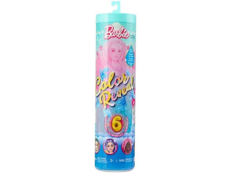 Imagem de Boneca Barbie Color Reveal Sereias Surpresa - com Barbatana e Cauda Mattel