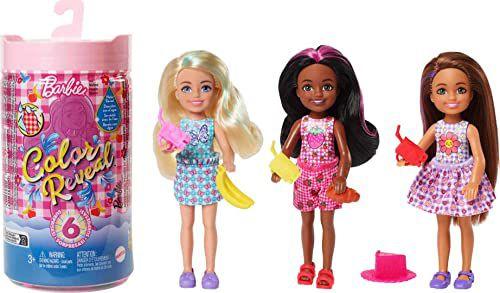 Imagem de Boneca Barbie Color Reveal Série Piquenique, Pequena & Acessórios, Surpresa Encantadora