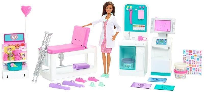 Imagem de Boneca Barbie Com Cenário Clinica Médica - Mattel