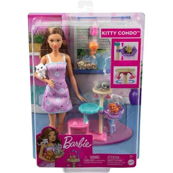 Imagem de Boneca Barbie com PETS Mattel HHB70