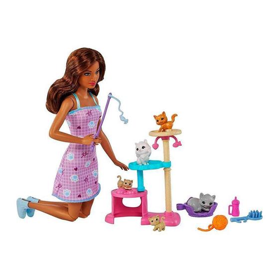 Imagem de Boneca Barbie Condomínio de Gatinhos - HHB70 - Mattel