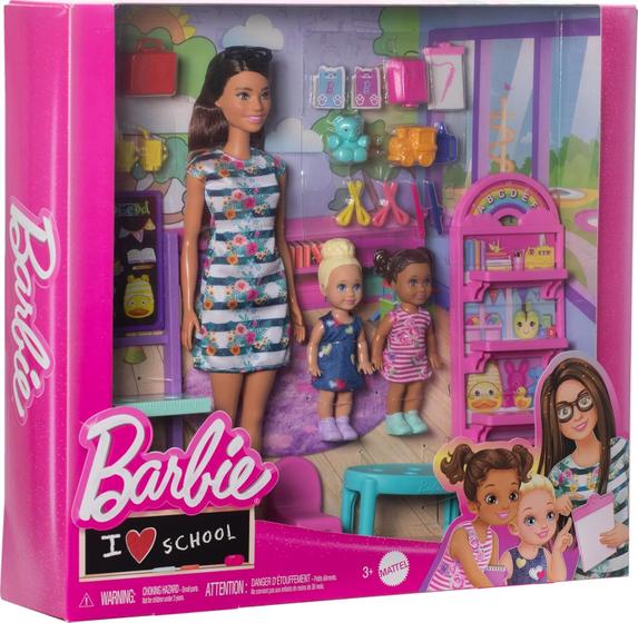 Imagem de Boneca Barbie, Conjunto Primeiro Dia de Aula Mattel HRG85