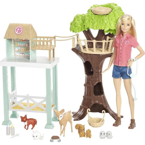 Imagem de Boneca Barbie Cuidadora de Animais C/ Acessórios 3+ Mattel