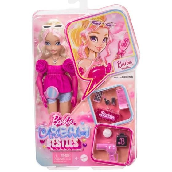 Imagem de Boneca Barbie Dream Besties Malibu Mattel 