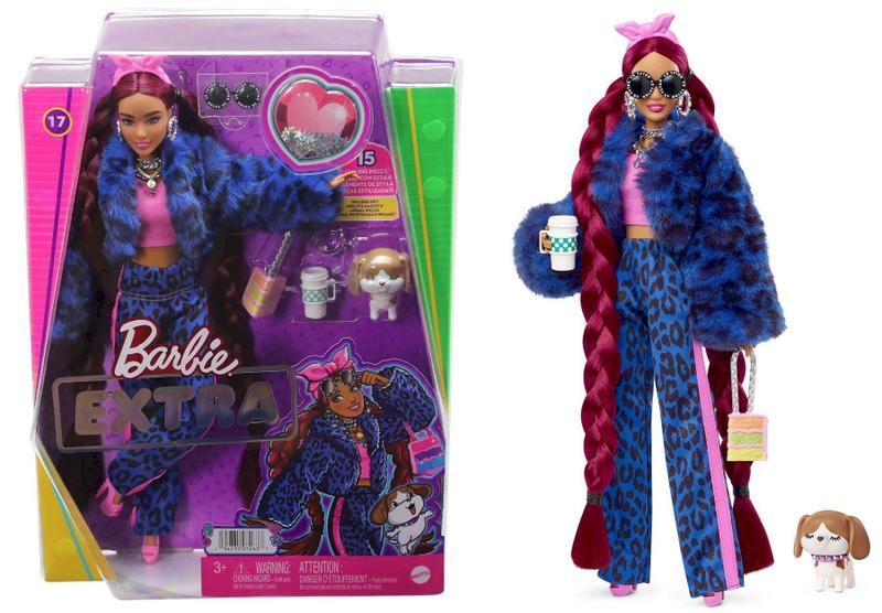 Imagem de Boneca Barbie Extra c/ Pet e Acessórios - Mattel