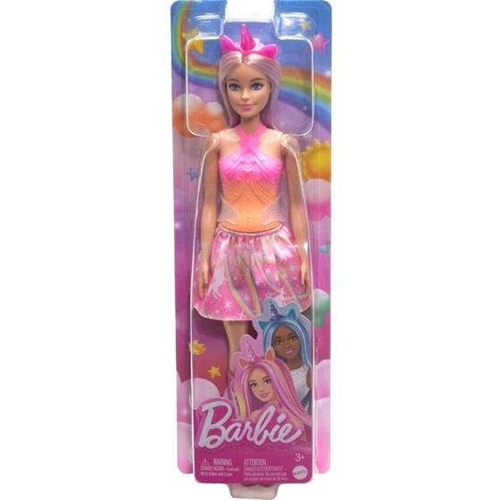 Imagem de Boneca Barbie Fantasy Unicórnio Rosa Mattel