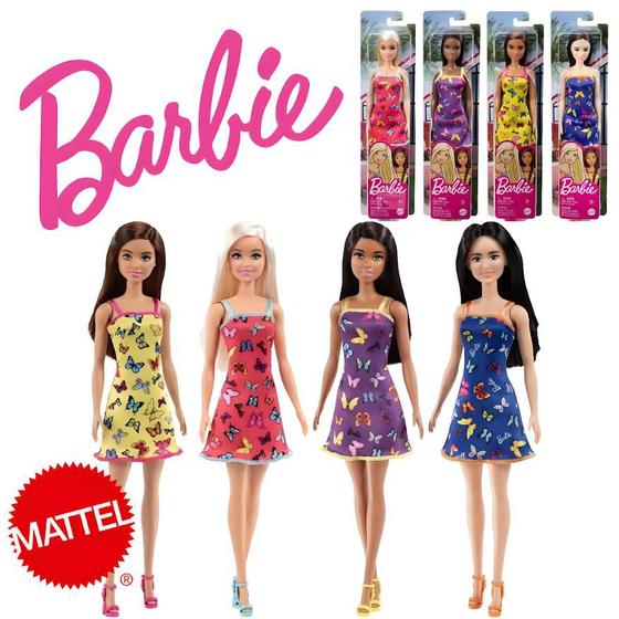 Imagem de Boneca Barbie Fashion 4 Modelos Para Escolher Brinquedos Para Meninas