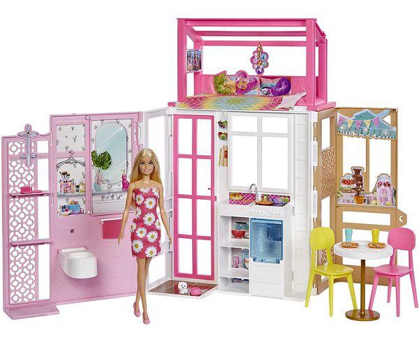 Imagem de Boneca Barbie Fashion Nova Casa Glam Com Boneca - Casa da Barbie - Mattel - HCD48