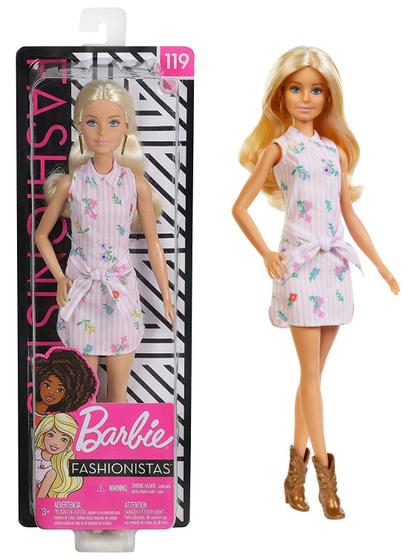 Imagem de Boneca Barbie Fashionista 119 FBR37 Mattel