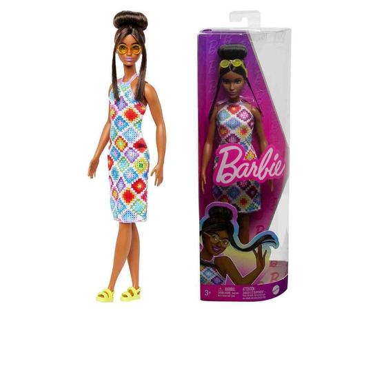 Imagem de Boneca Barbie Fashionista Negra 210 FBR37 Original Mattel