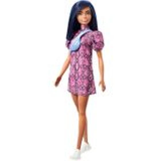 Imagem de Boneca Barbie Fashionistas Oriental Cabelo Azul GHW57 - Mattel (15068)