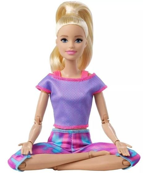 Imagem de Boneca Barbie Feita Para Mexer Loira - Made To Move Gxf04
