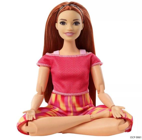 Imagem de Boneca Barbie Feita para Mexer Ruiva To Move Articulada - Mattel