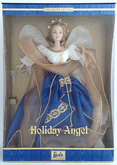 Imagem de Boneca Barbie Holiday Angel Edição de Colecionador 2000 Mattel