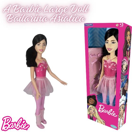 Boneca Barbie Large Doll Profissoes Mattel Pupee Gigante 69cm Boneca Barbie Magazine Luiza
