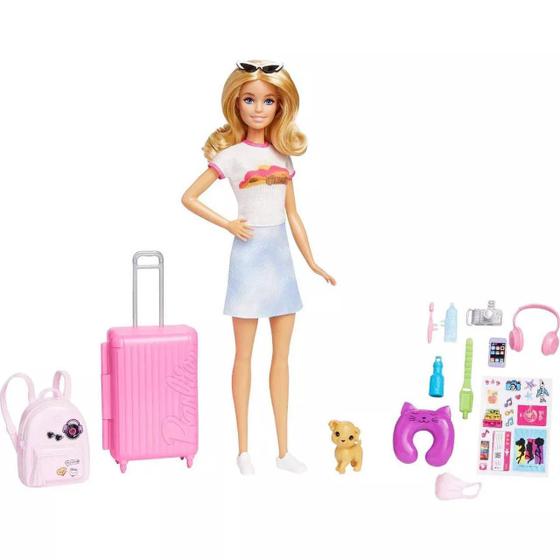 Imagem de Boneca Barbie Malibu Viajante - Mattel Hjy18