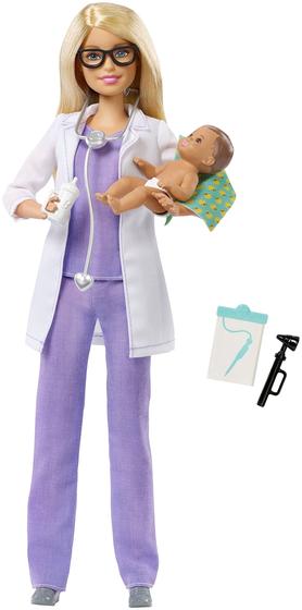 Imagem de Boneca Barbie Médica de Bebê & Conjunto de Brincar