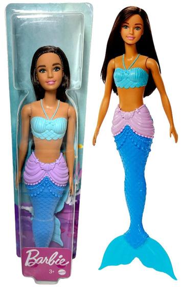 Imagem de Boneca Barbie Menina Sereia Dreamtopia Morena - Azul - Mattel Brinquedos