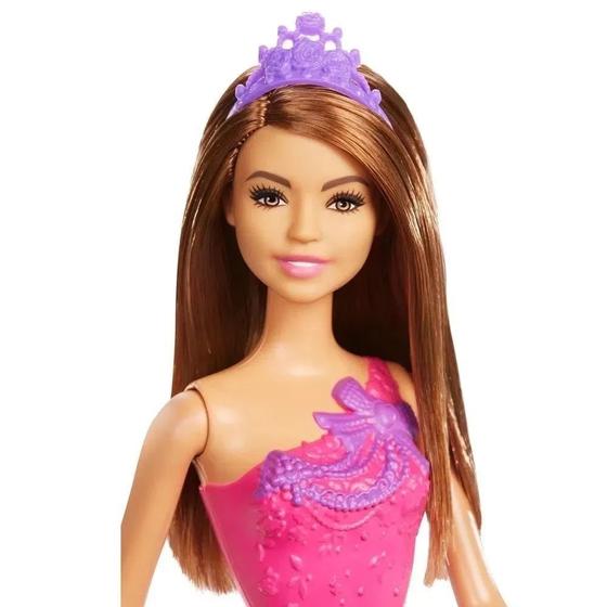 Boneca Barbie Morena Fan Princesas Basicas Mattel Dmm06 - Boneca Barbie ...