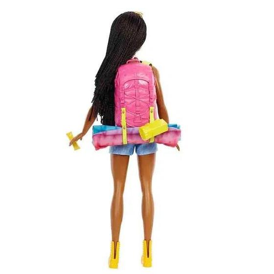 Imagem de Boneca Barbie Negra Brooklyn Dia De Acampamento Com Acessórios - Mattel