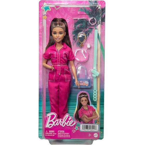 Imagem de Boneca Barbie o Filme Boneca Terno de Moda Rosa Mattel HPL76