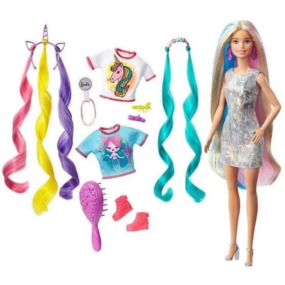 Imagem de Boneca Barbie Penteados De Fantasia Ghn04 - Mattel