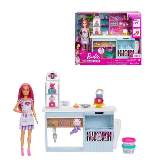 Imagem de Boneca Barbie Playset Confeitaria c/ Acessórios HGB73 Mattel