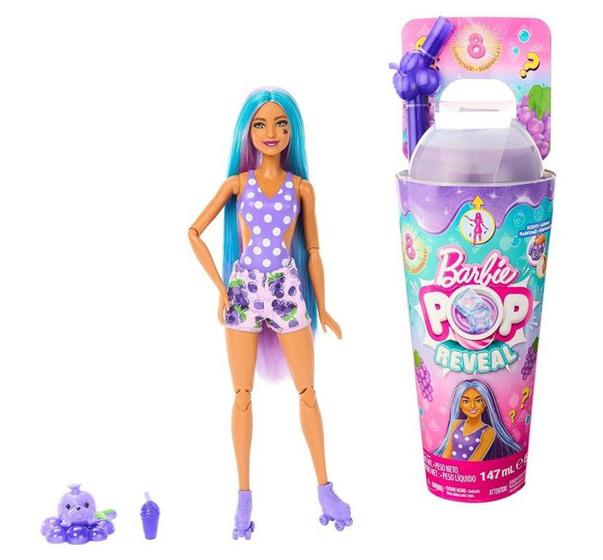 Imagem de Boneca Barbie Pop Reveal Frutas 8 Surpresas - Mattel HNW40