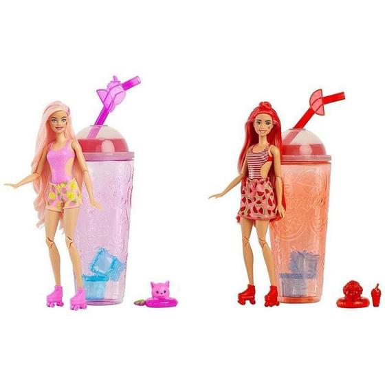 Imagem de Boneca Barbie Pop Reveal Frutas 8 Surpresas - Morango Mattel