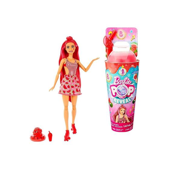 Imagem de Boneca Barbie Pop Reveal Ponche de Frutas Melancia Mattel HNW43